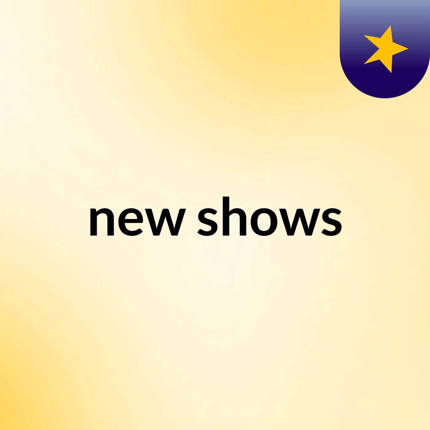 new shows 