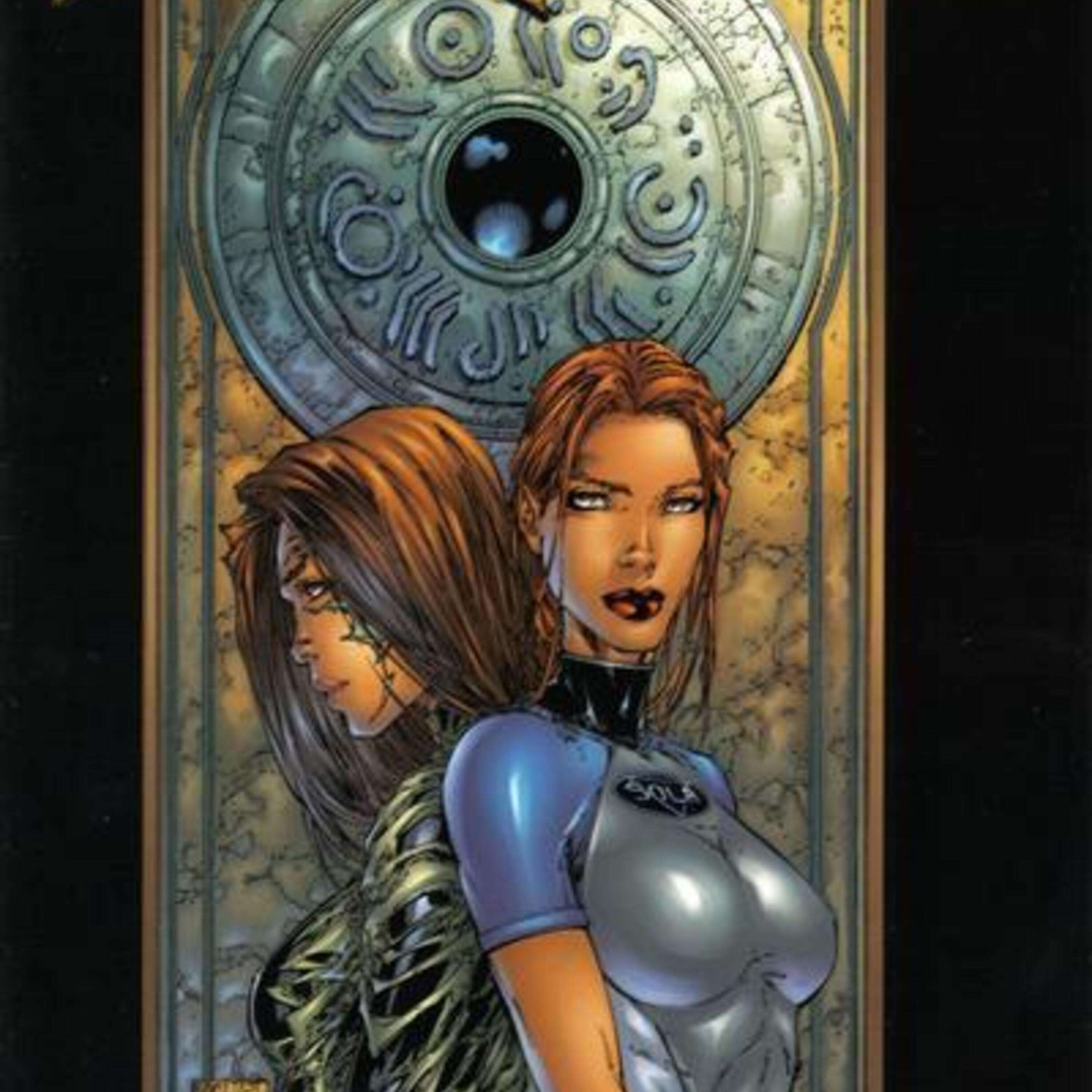 ⁣What if Tomb Raider Lara Croft made her comic book debut in New York City alongside Witchblade?