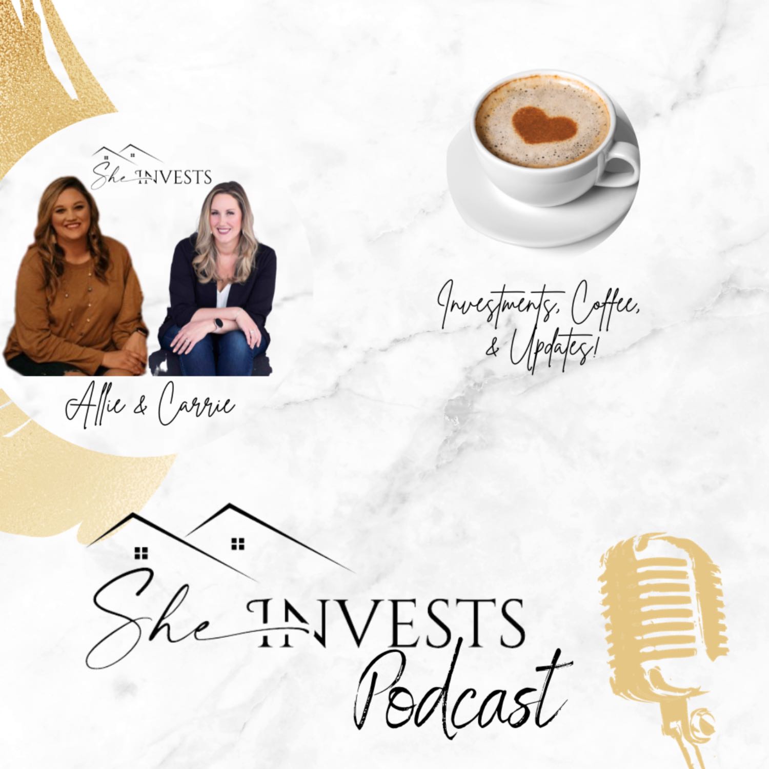 ⁣Episode 22: Investments, Coffee, & Updates...Oh My! with Allie & Carrie