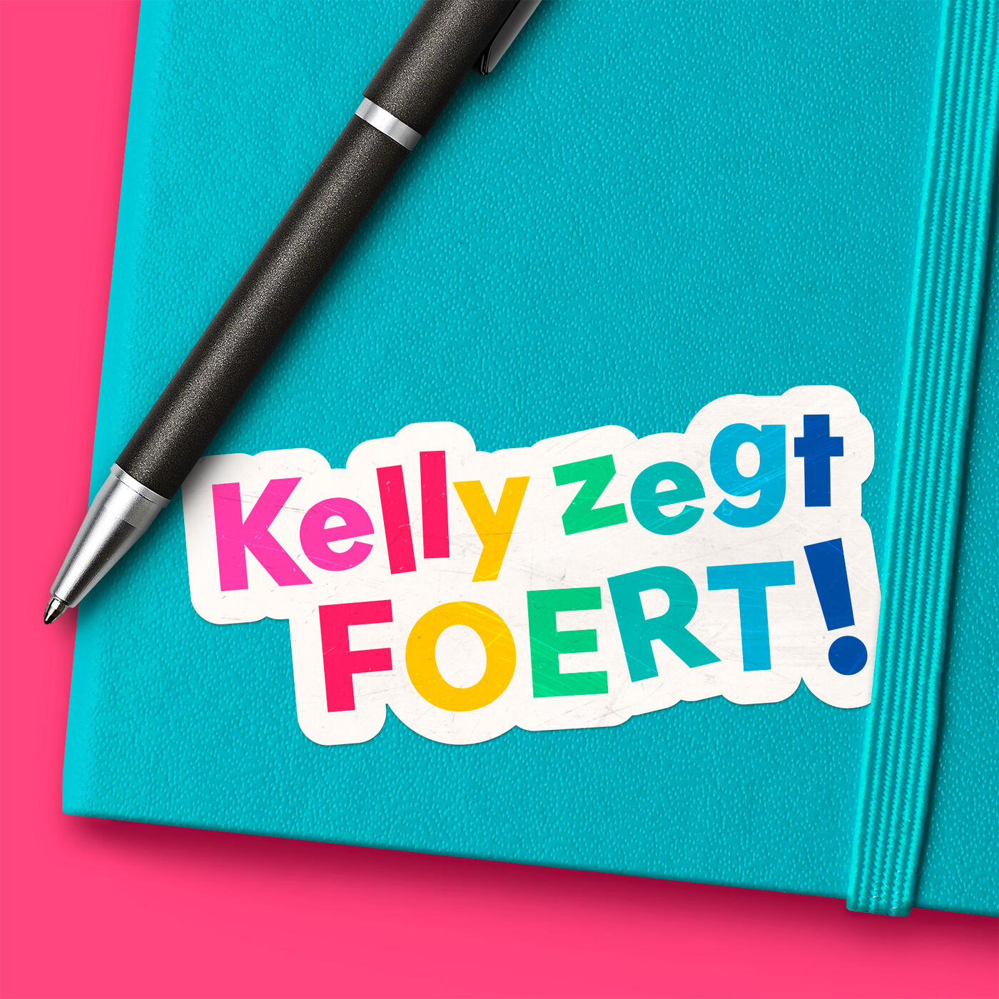 Kelly zegt foert! 