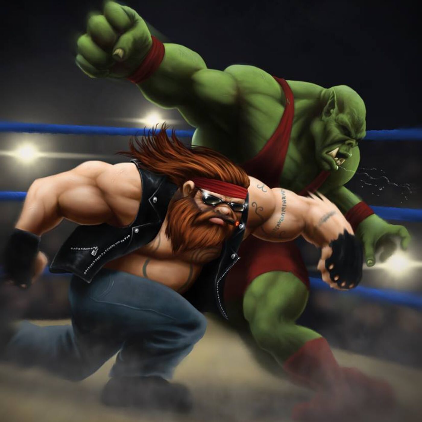 ⁣Wrestling Across Dimensions: Mythical Wrestlers, Knockout Stories, and Unexpected Moves