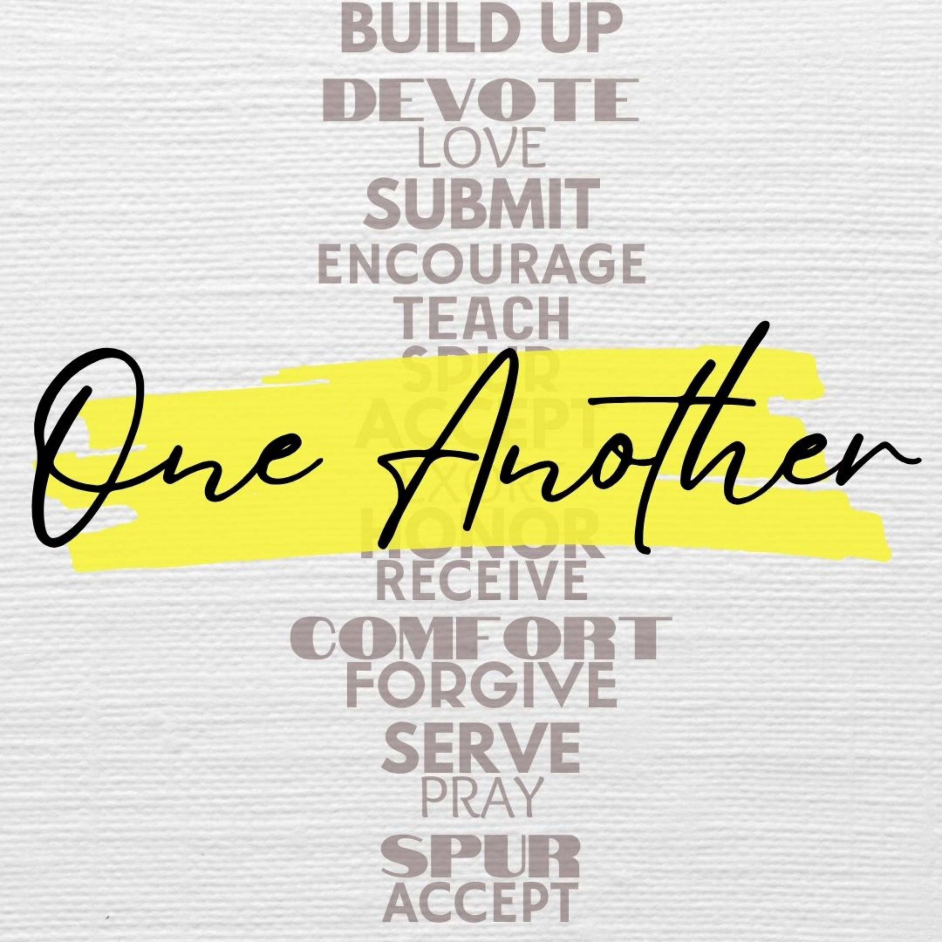 ⁣Encourage One Another