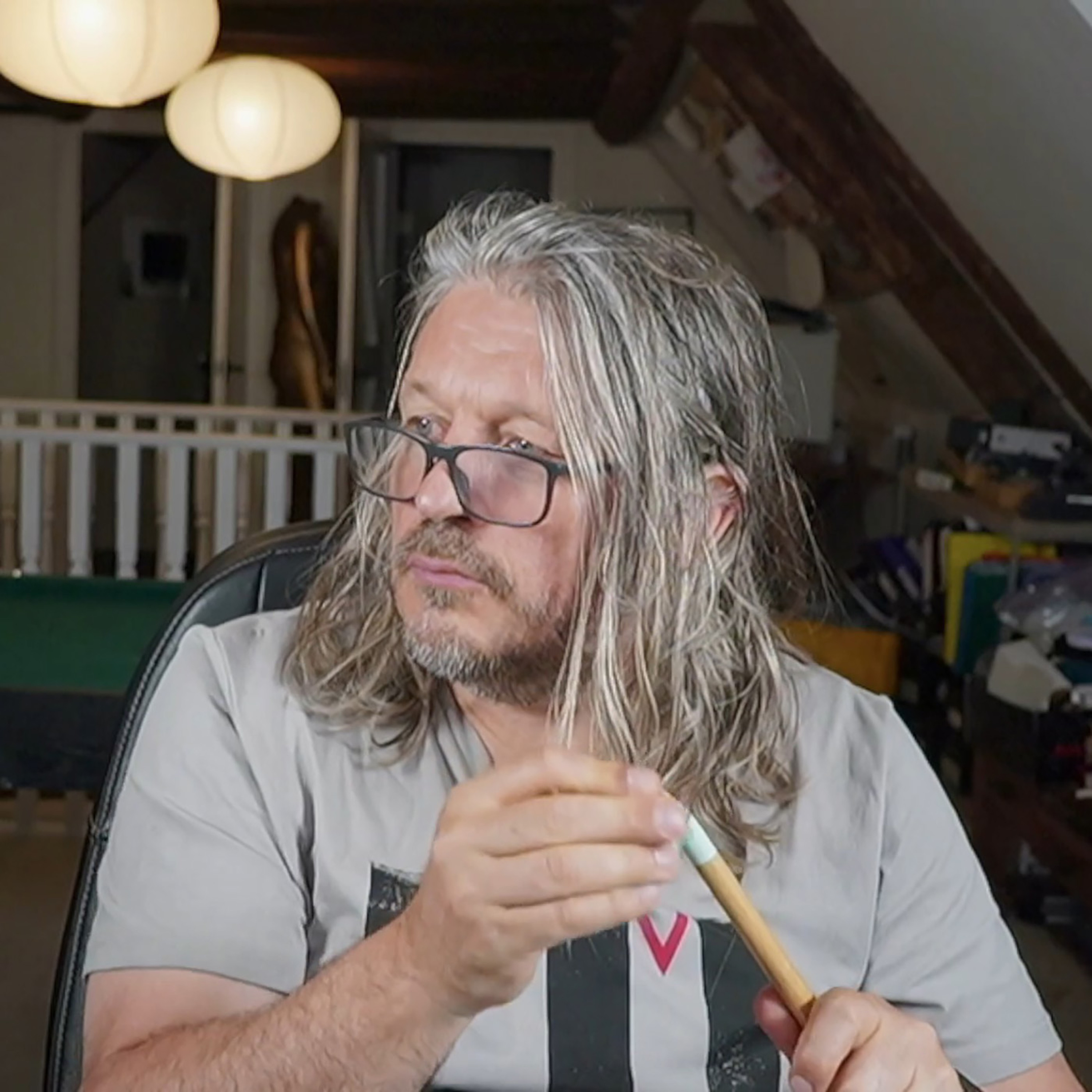 ⁣Richard Herring Me1 vs Me2 Snooker - Frame 168