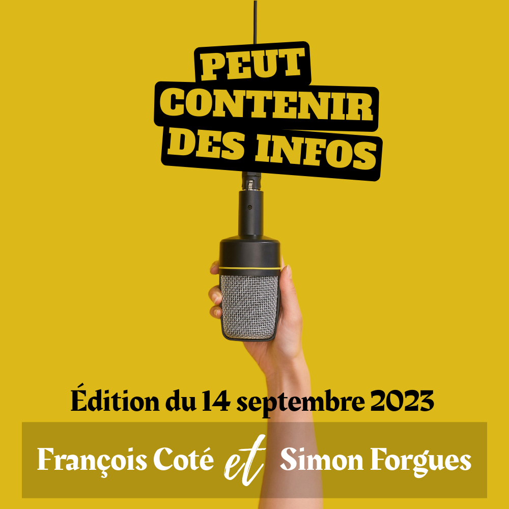 Édition du 14 septembre 2023