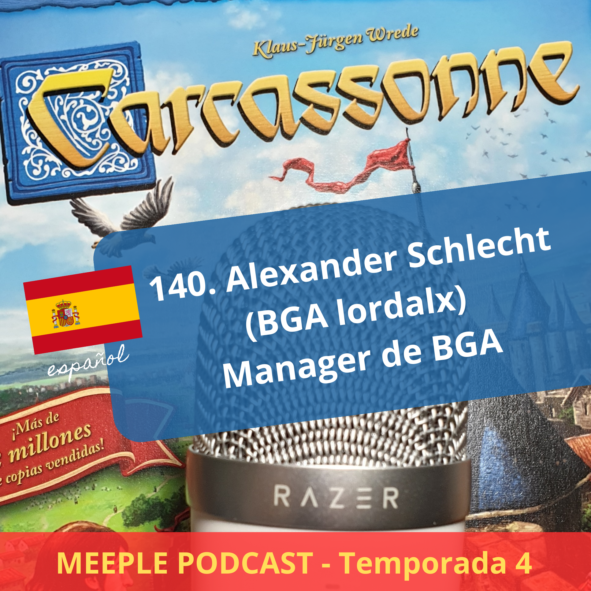 ⁣140. (T4) Alexander Schlecht (BGA lordalx) Manager de BGA (ES)