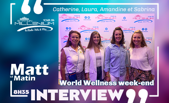 ⁣World Wellness week-end – Catherine, Laura, Amandine, Sabrina