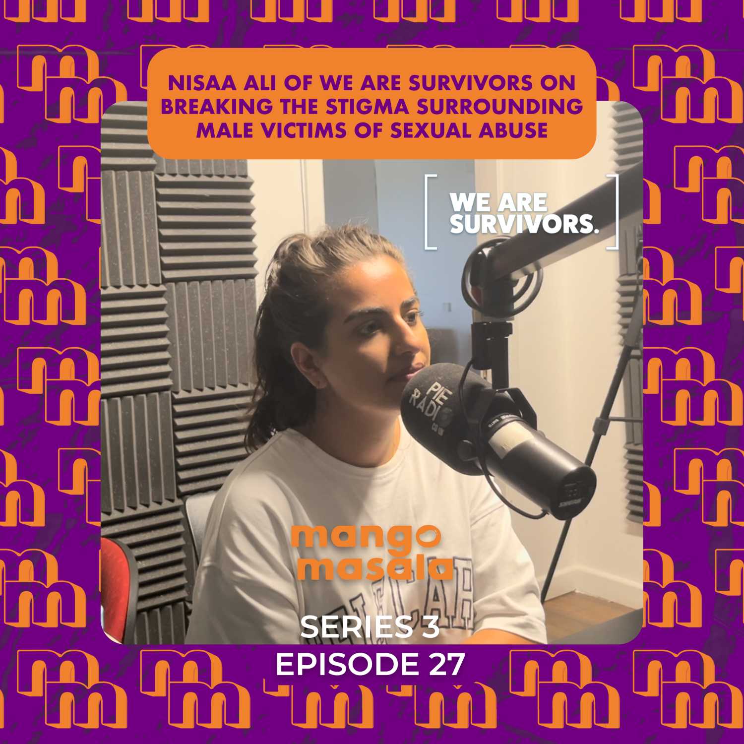 ⁣Nisaa Ali of We Are Survivors on breaking the stigma surrounding male victims of sexual abuse