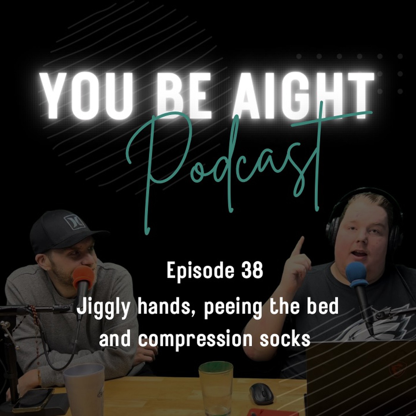 ⁣Episode 38 | Jiggly Hands, Peeing the Bed & Compression Socks