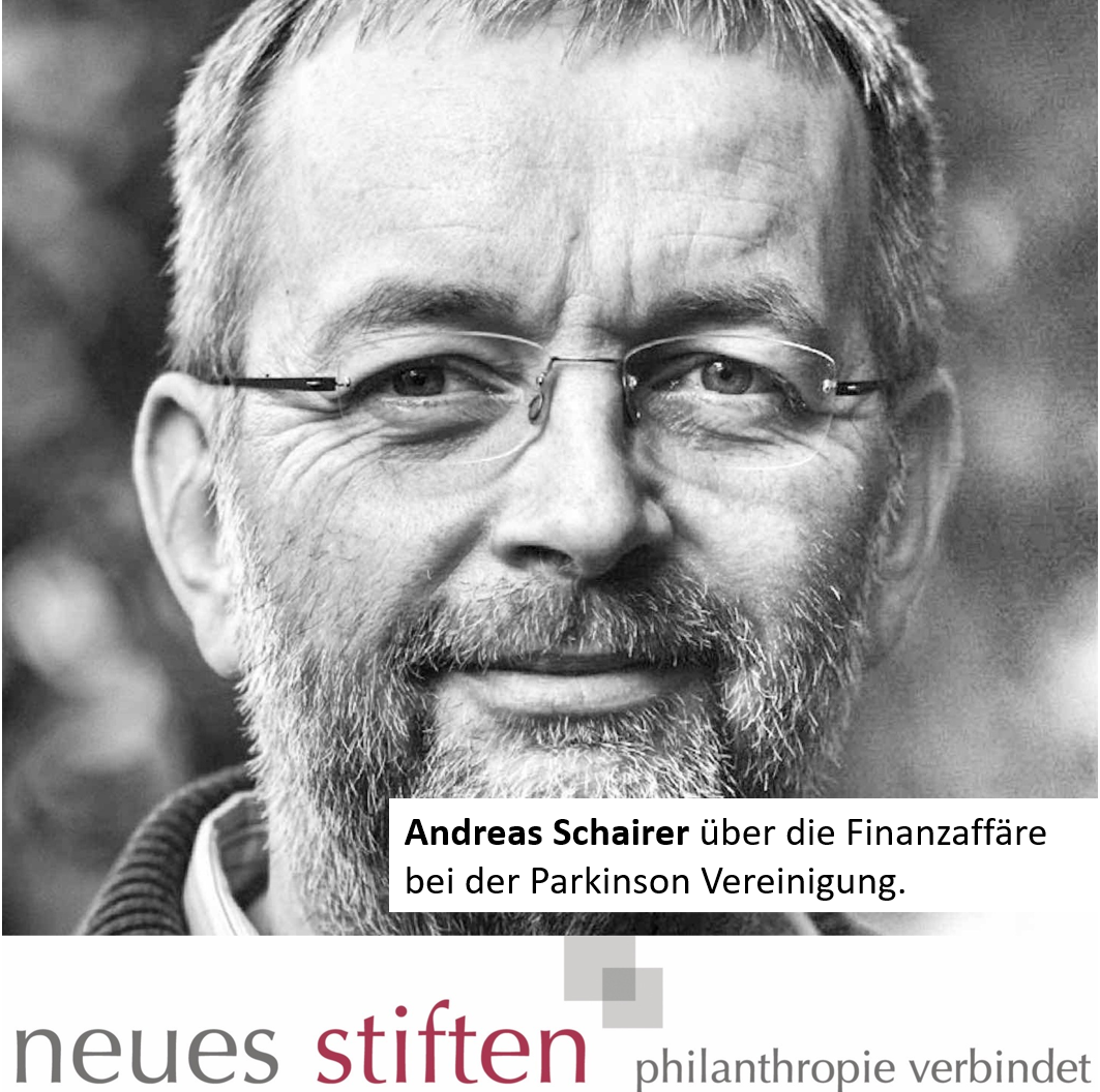 ⁣Andreas Schairer über die Finanzaffäre bei der Parkinson Vereinigung