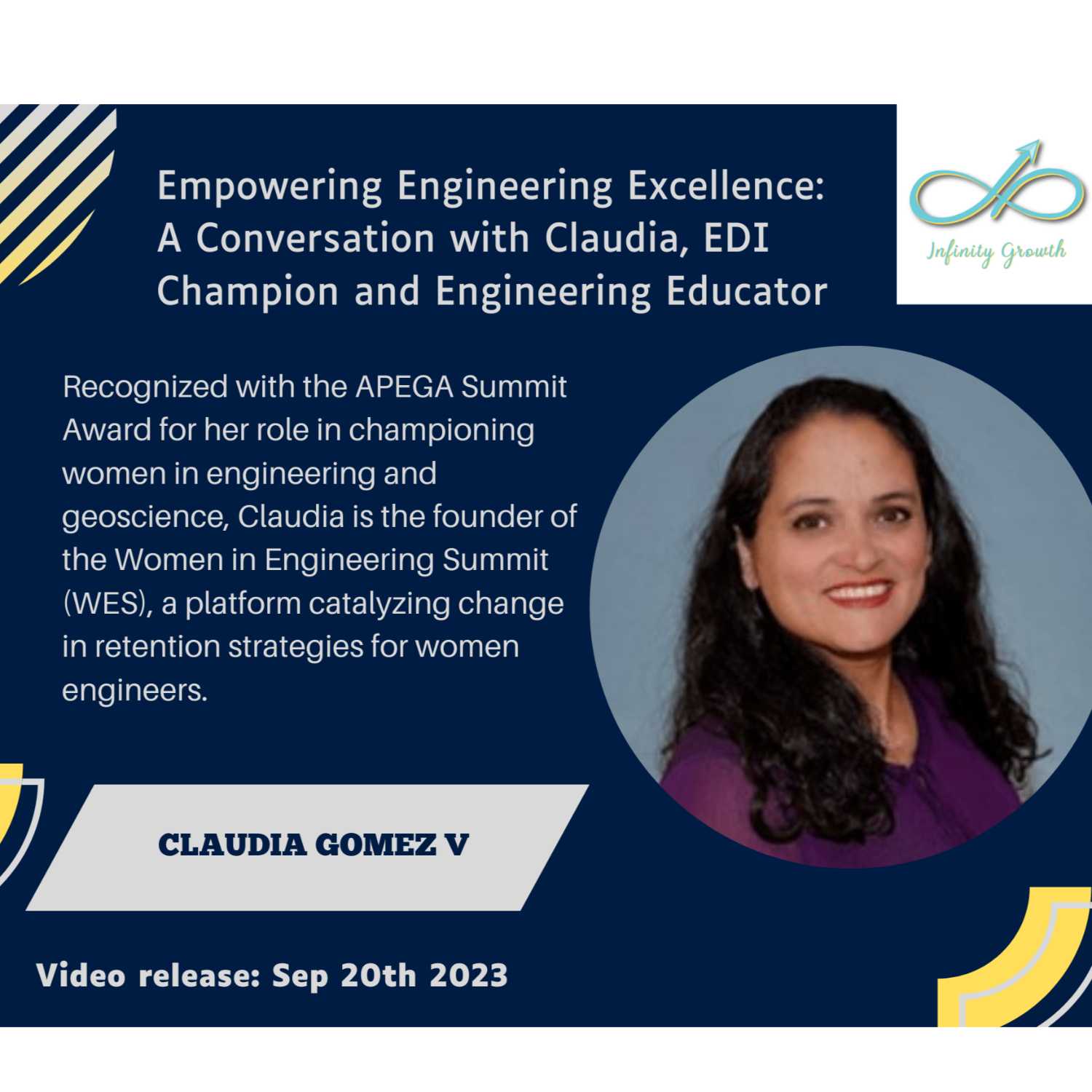 ⁣Empowering Engineering Excellence: A Conversation with Claudia, EDI Champion and Engineering Educator