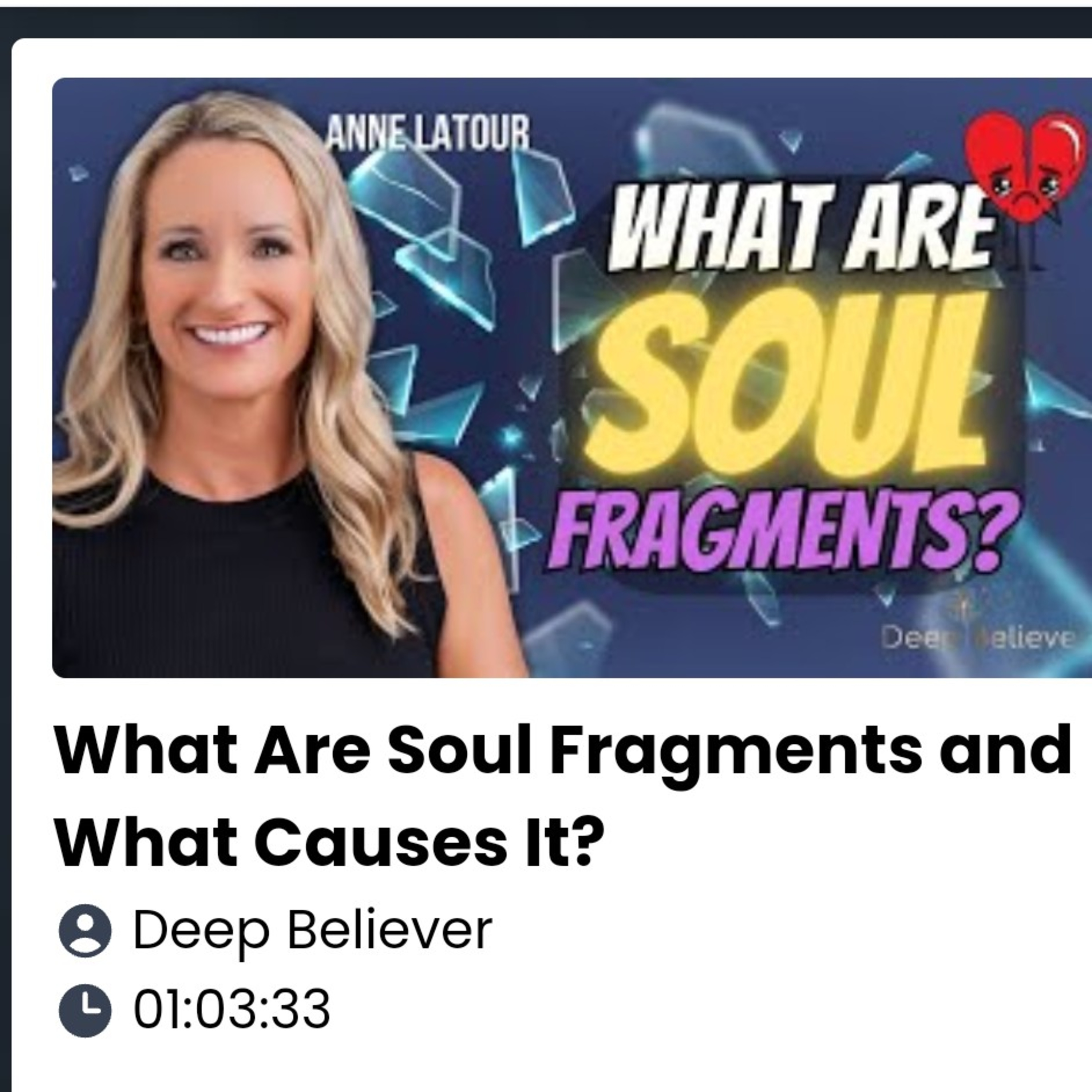 What Are Soul Fragments and What Causes It?