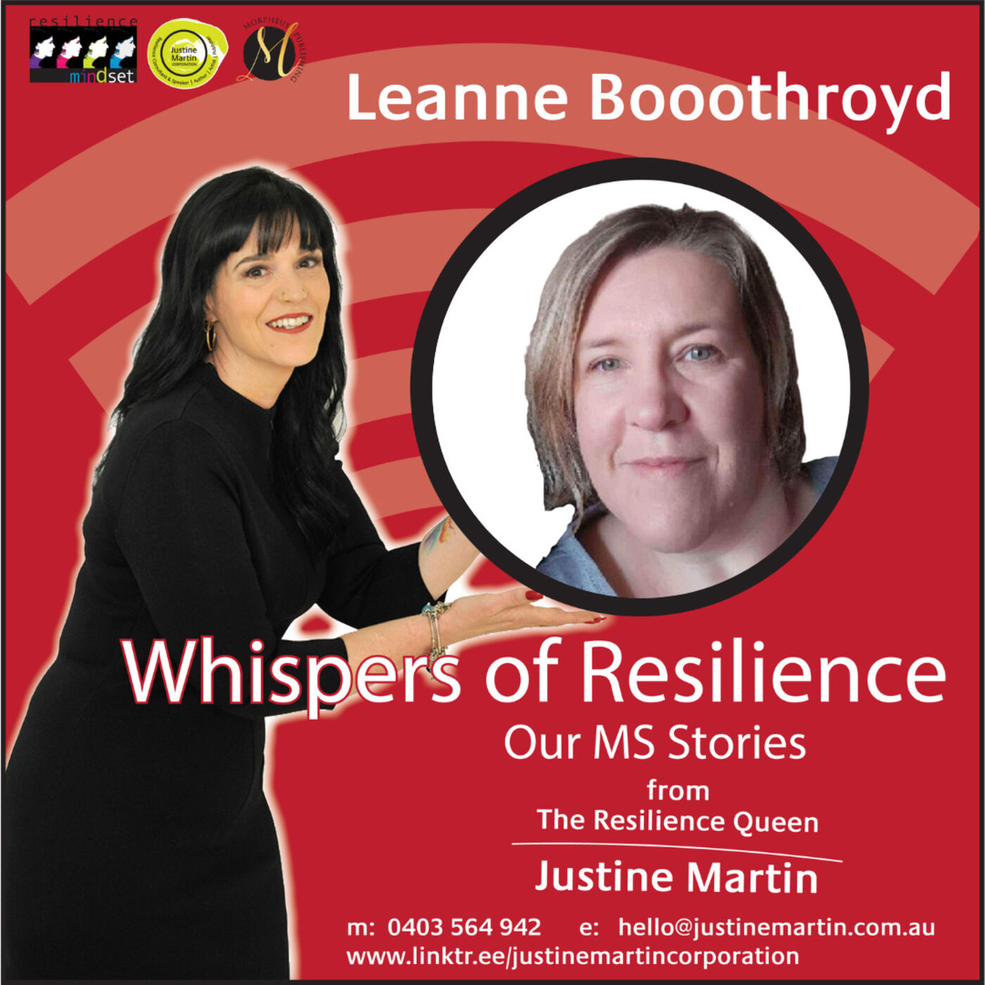 Whispers of Resilience Our MS Stories Podcast S3 EP3 - Leanne Booothroyd