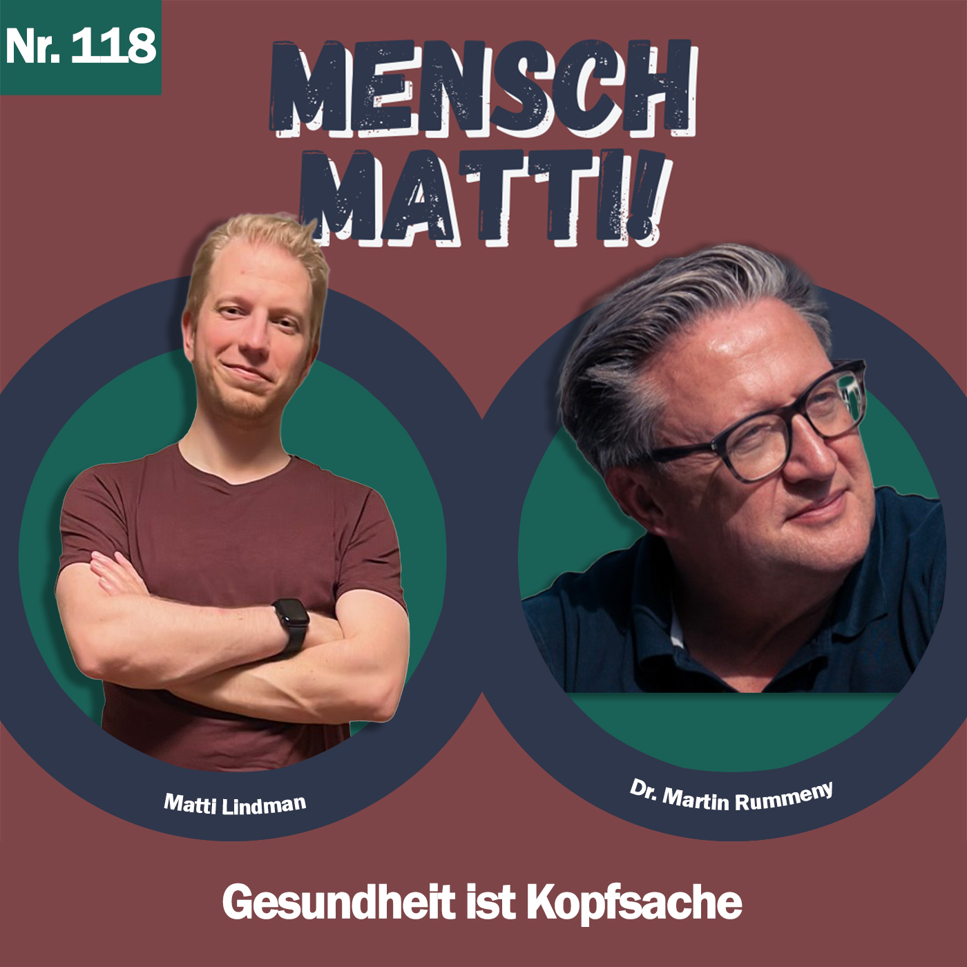 ⁣Nr. 118 - Mit Dr. Martin Rummeny - Gesundheit ist Kopfsache