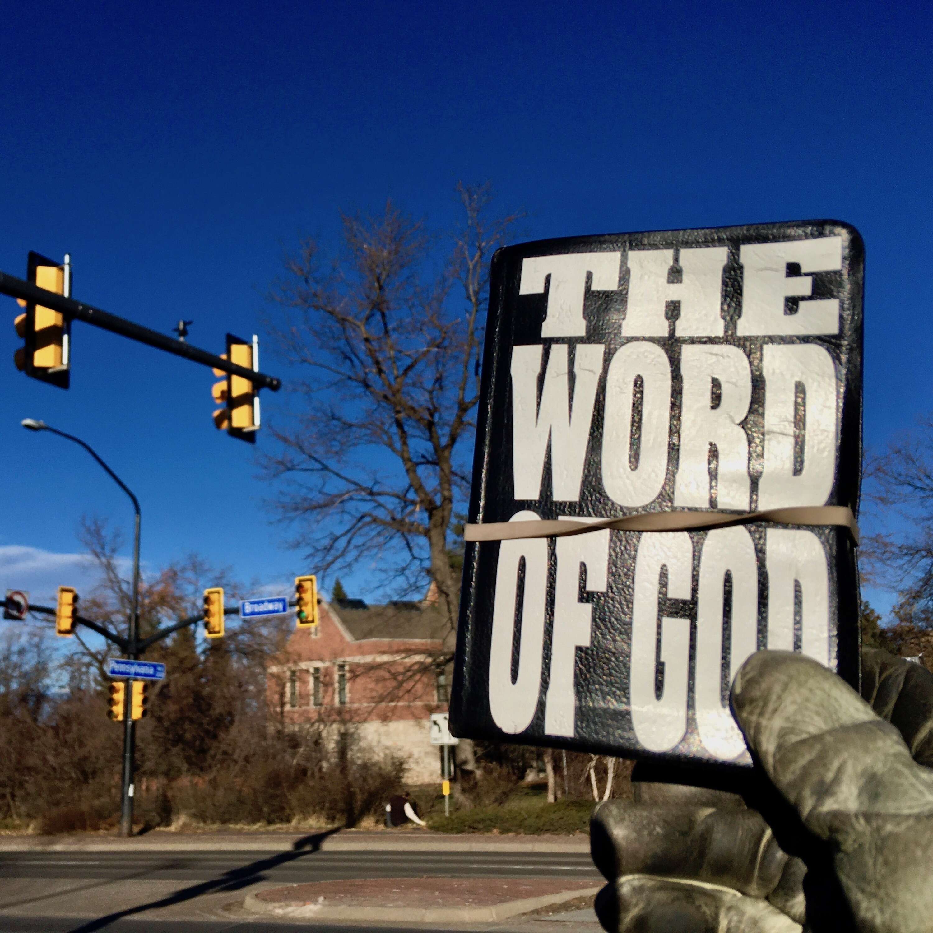 STREET SERMON — "Turned the world upside down" — Monday September 18, 2023.