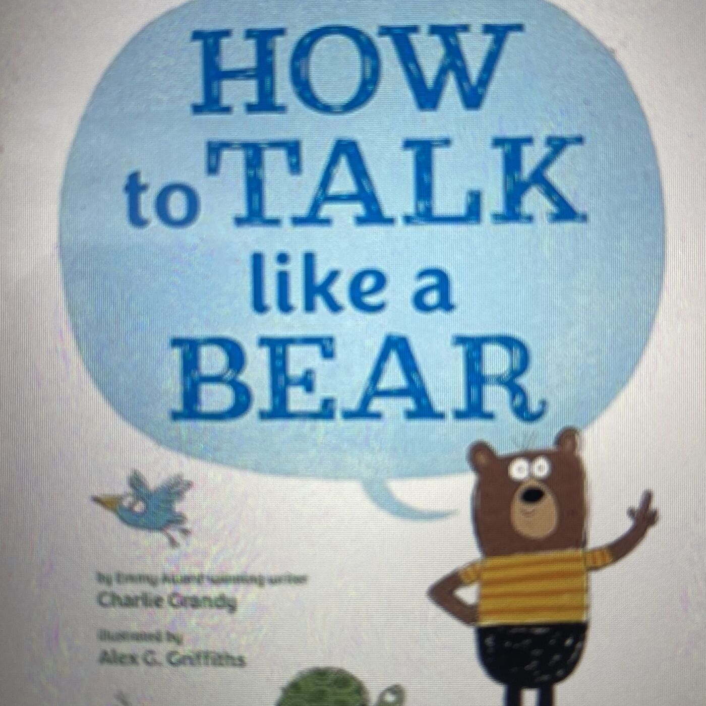 CELEBRITY BOOK REVIEW: How to Talk Like a Bear