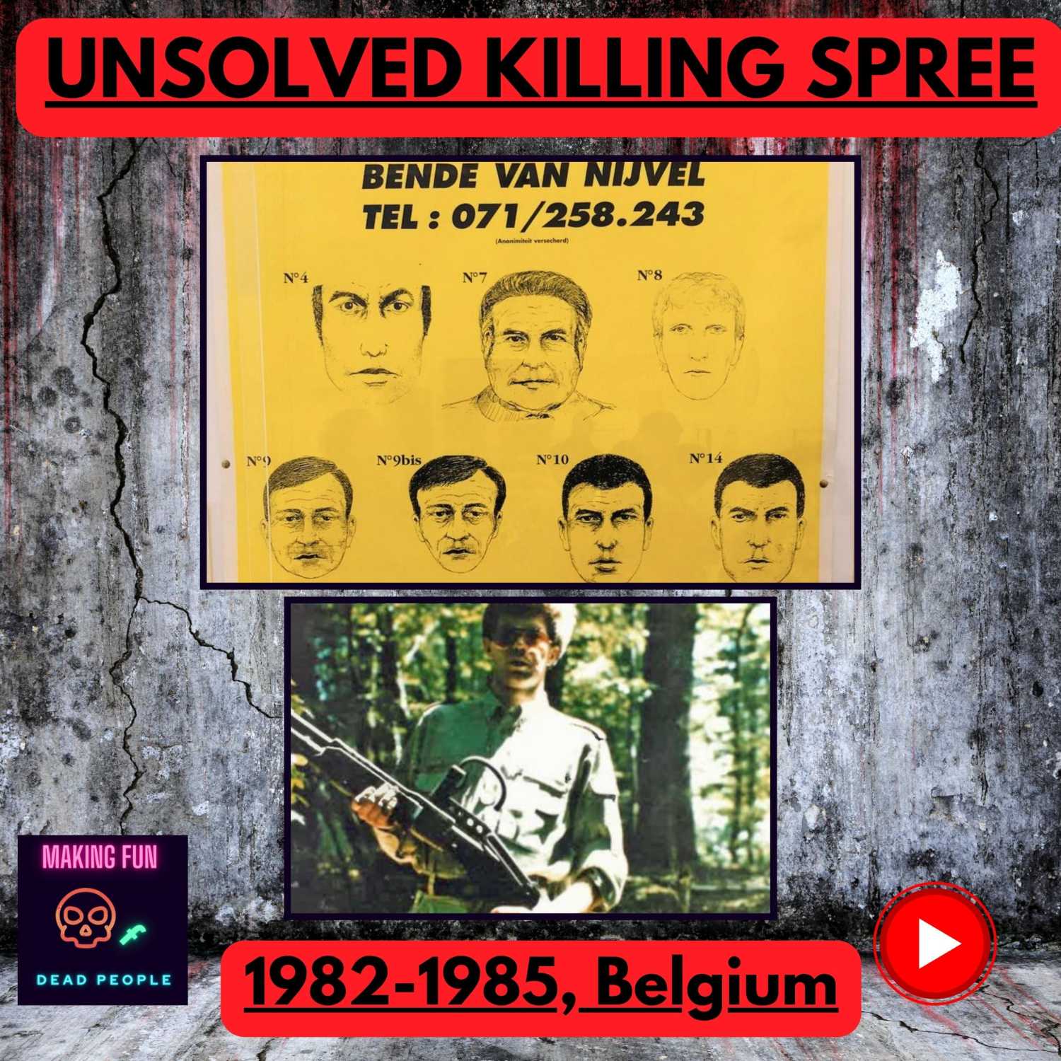 ⁣The Unsolved Cold Case of the Brabant Killers: Belgium's Reign of Terror