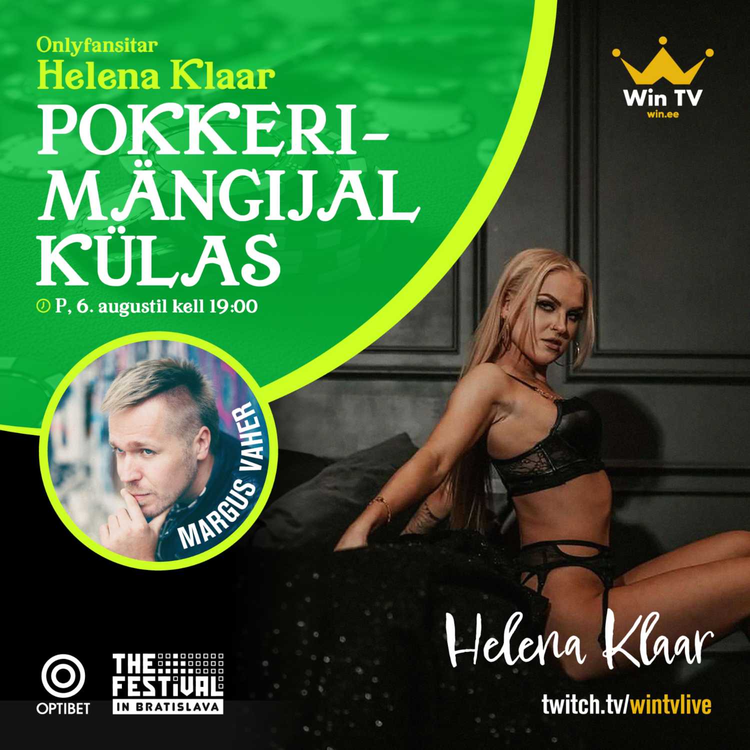 Pokkerimängijal külas #4 Margus Vaher ja Helena Klaar