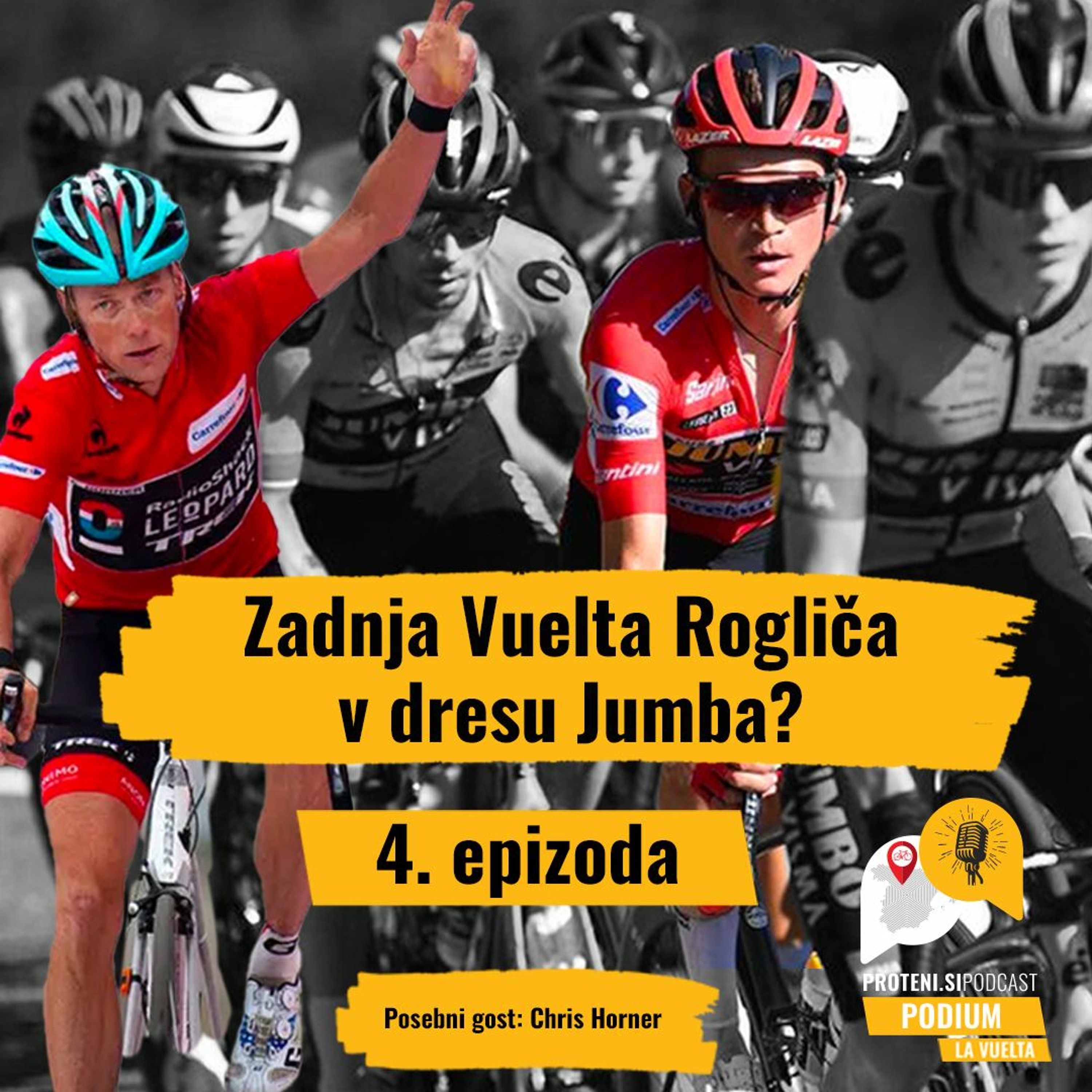 ⁣Zadnja Vuelta Rogliča v dresu Jumbo Visme? - Podium Podcast Ep04