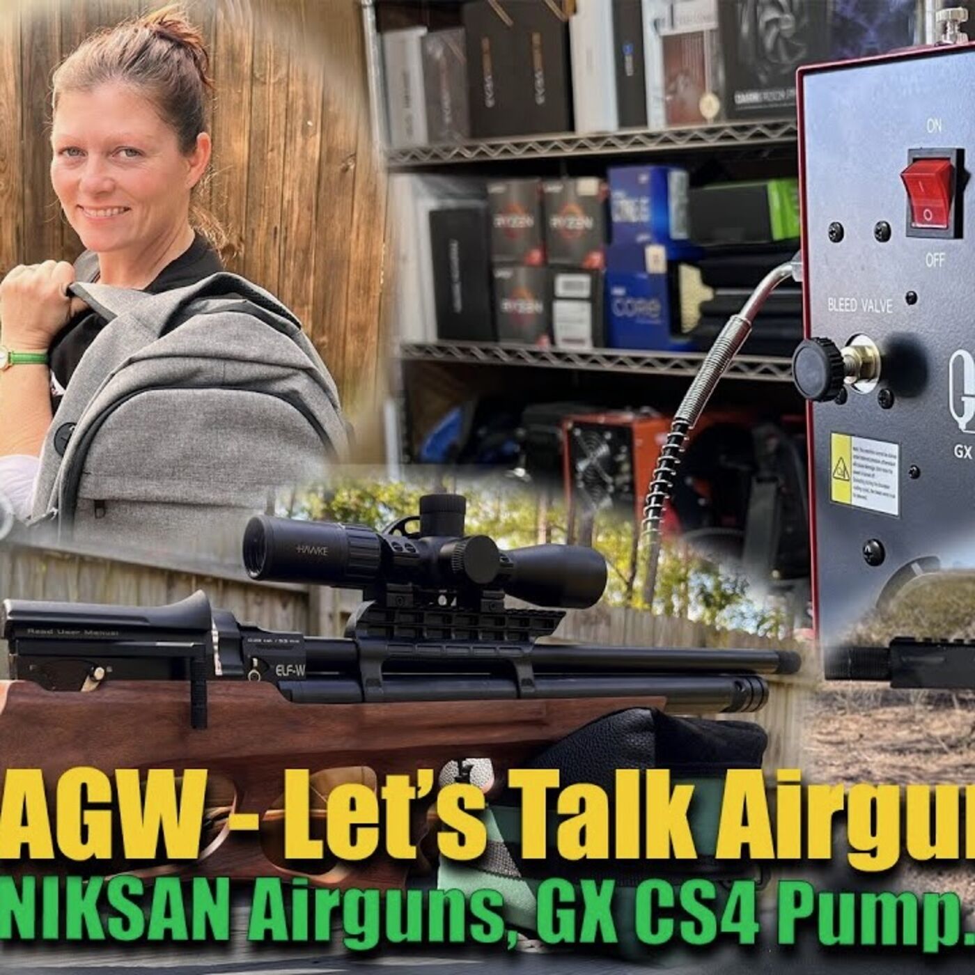 Let's Talk Airguns - New Exclusive Footage, Niksan Airguns, & CS4 Compressor - Can it fill Bottles?