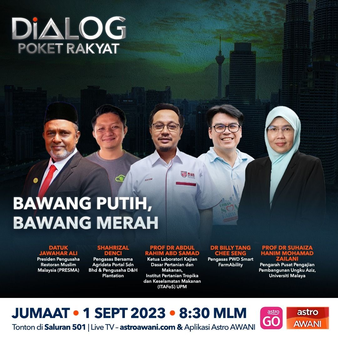 ⁣Dialog Poket Rakyat: Bawang putih, bawang merah