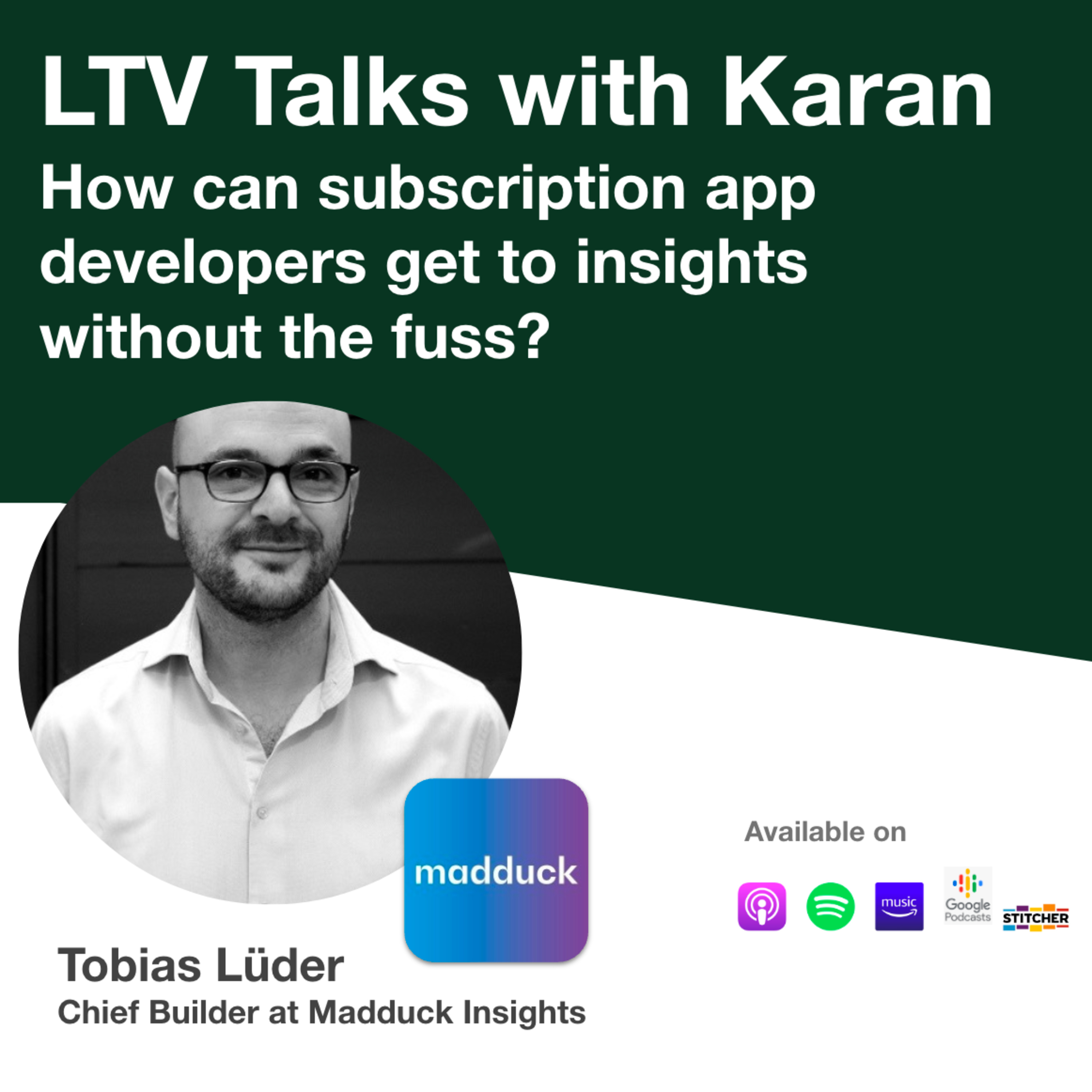 ⁣#15: Insights that subscription app developers should focus on, how to get to key insights for your business without the fuss with Dara Hizveren (Chief Builder at Madduck Insights)