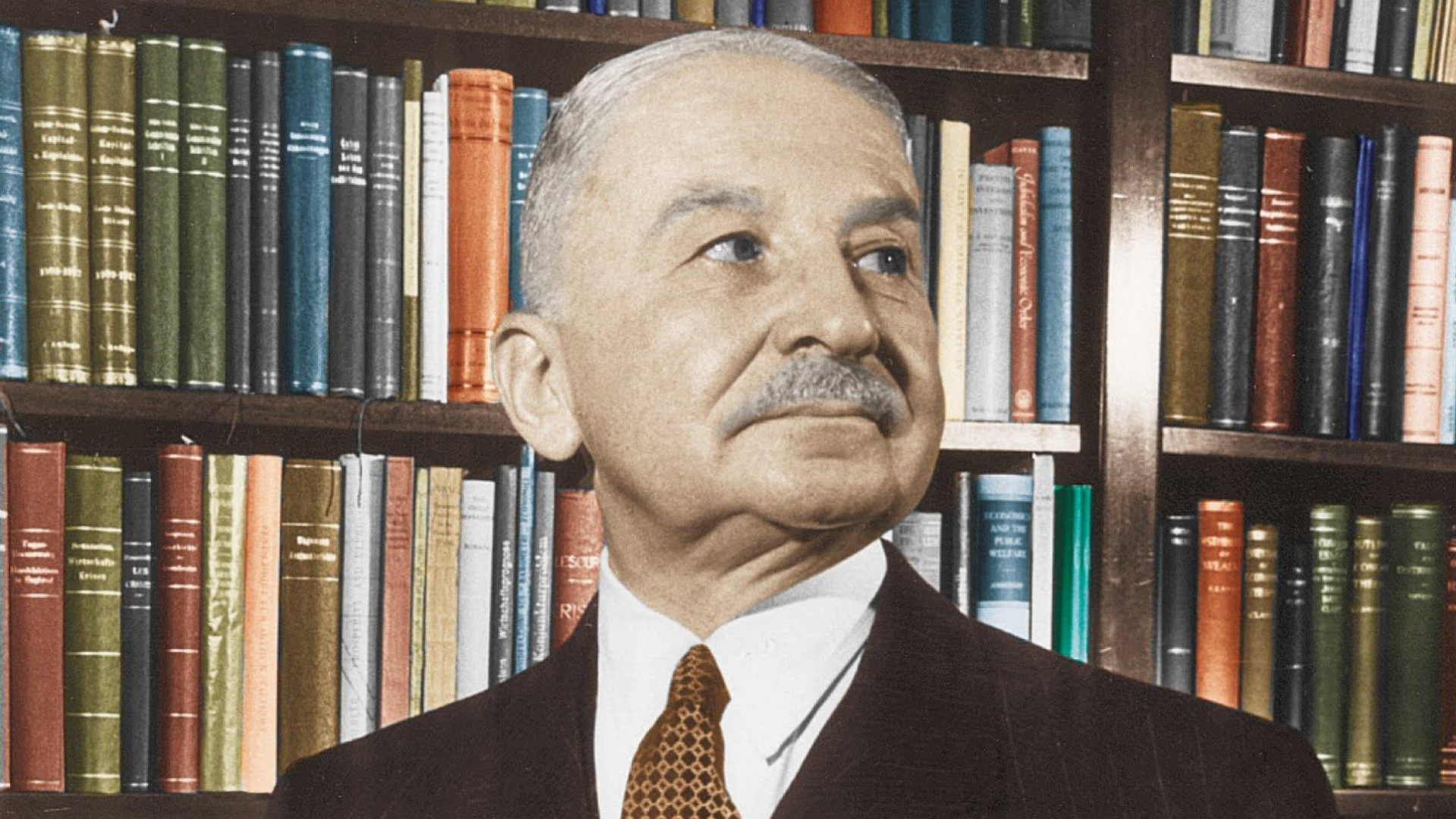 ⁣„Ludwig von Mises hat so tief wie kaum jemand vor ihm über die Natur der Freiheit nachgedacht“