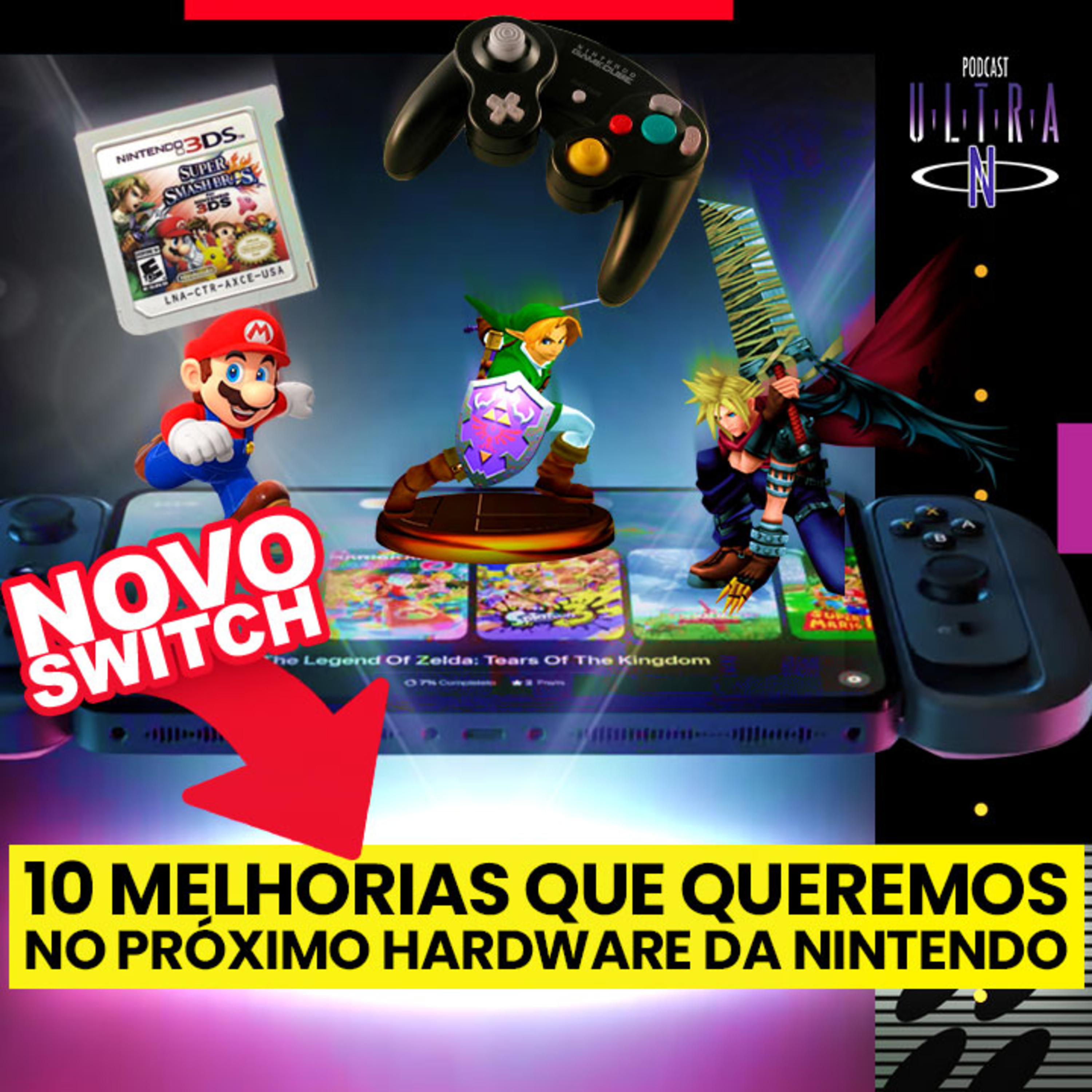 ⁣#78 10 melhorias que QUEREMOS no próximo hardware da Nintendo