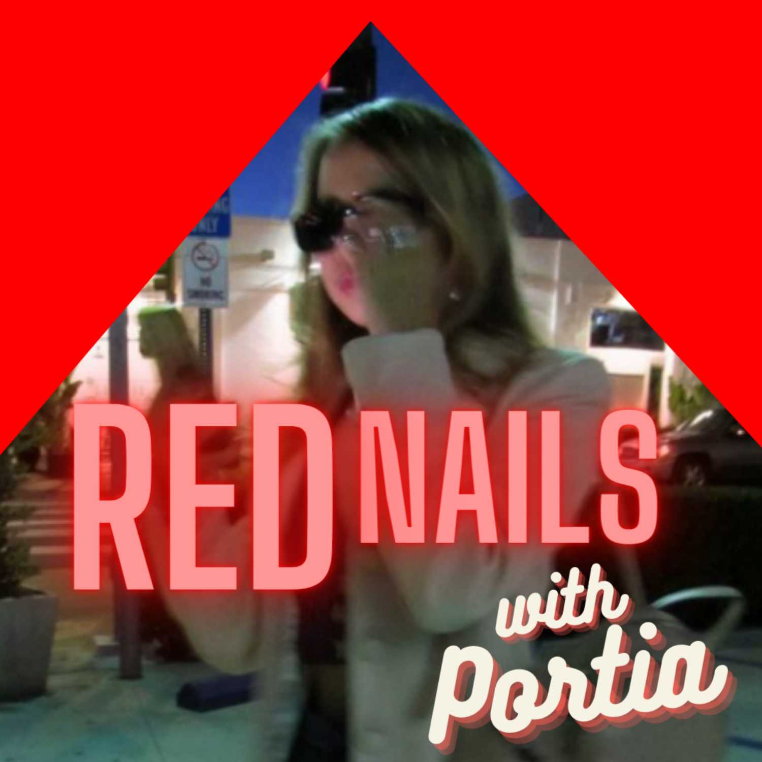 Red Nails with Portia Coco 