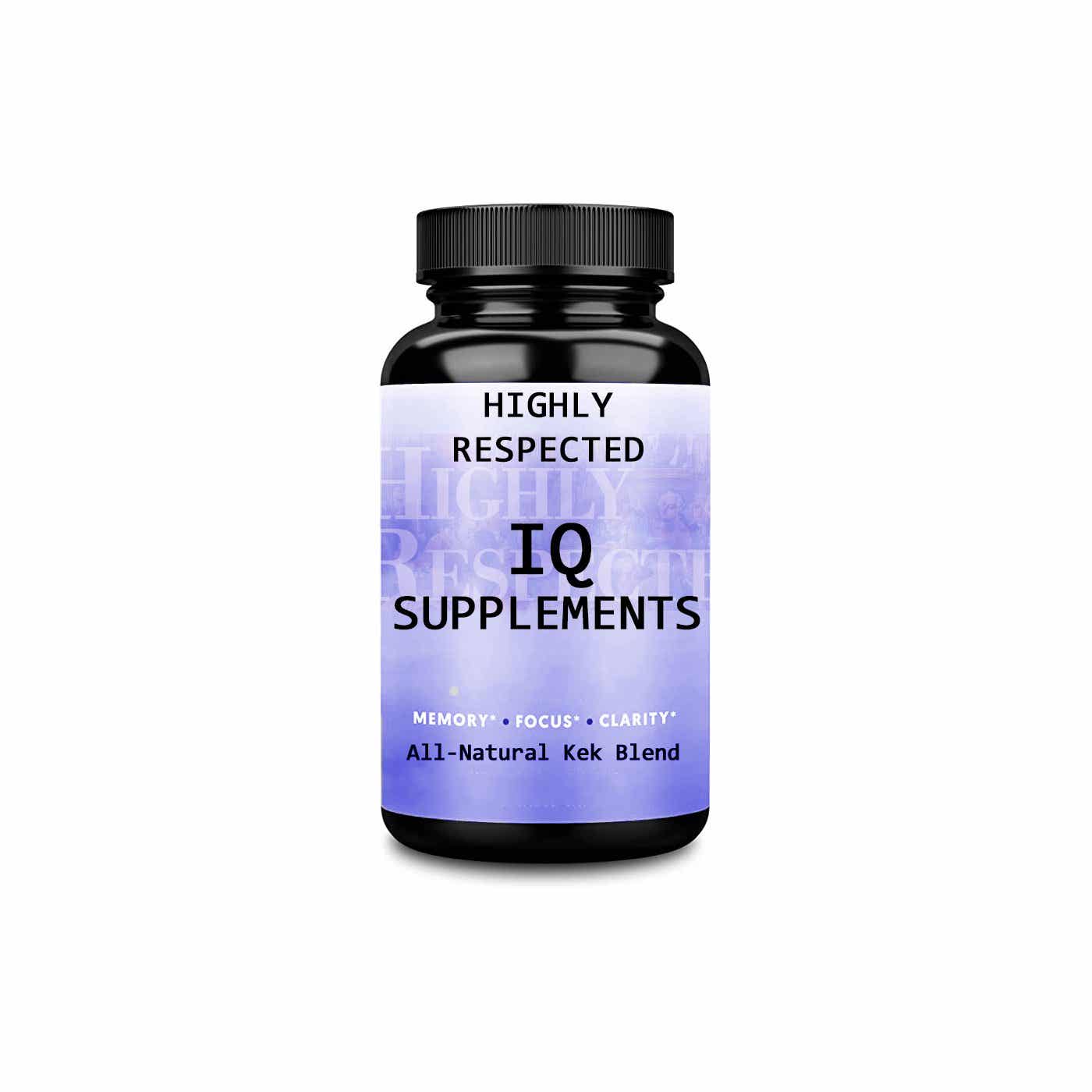 Highly Respected's IQ Supplements 