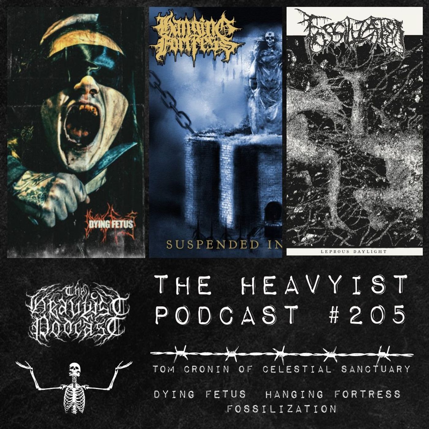 ⁣The Heavyist #205 Tom Cronin of Celestial Sanctuary / Dying Fetus / Hanging Fortress / Fossilization