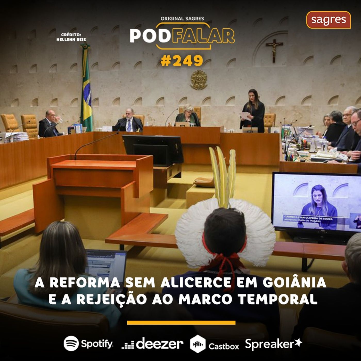 ⁣​PodFalar #249 | A reforma sem alicerce em Goiânia e a rejeição ao marco temporal​