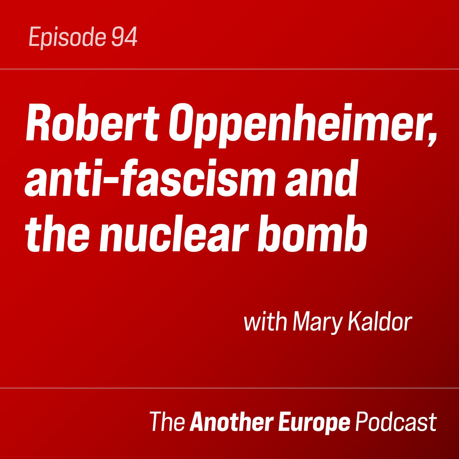 ⁣Robert Oppenheimer, anti-fascism and the nuclear bomb