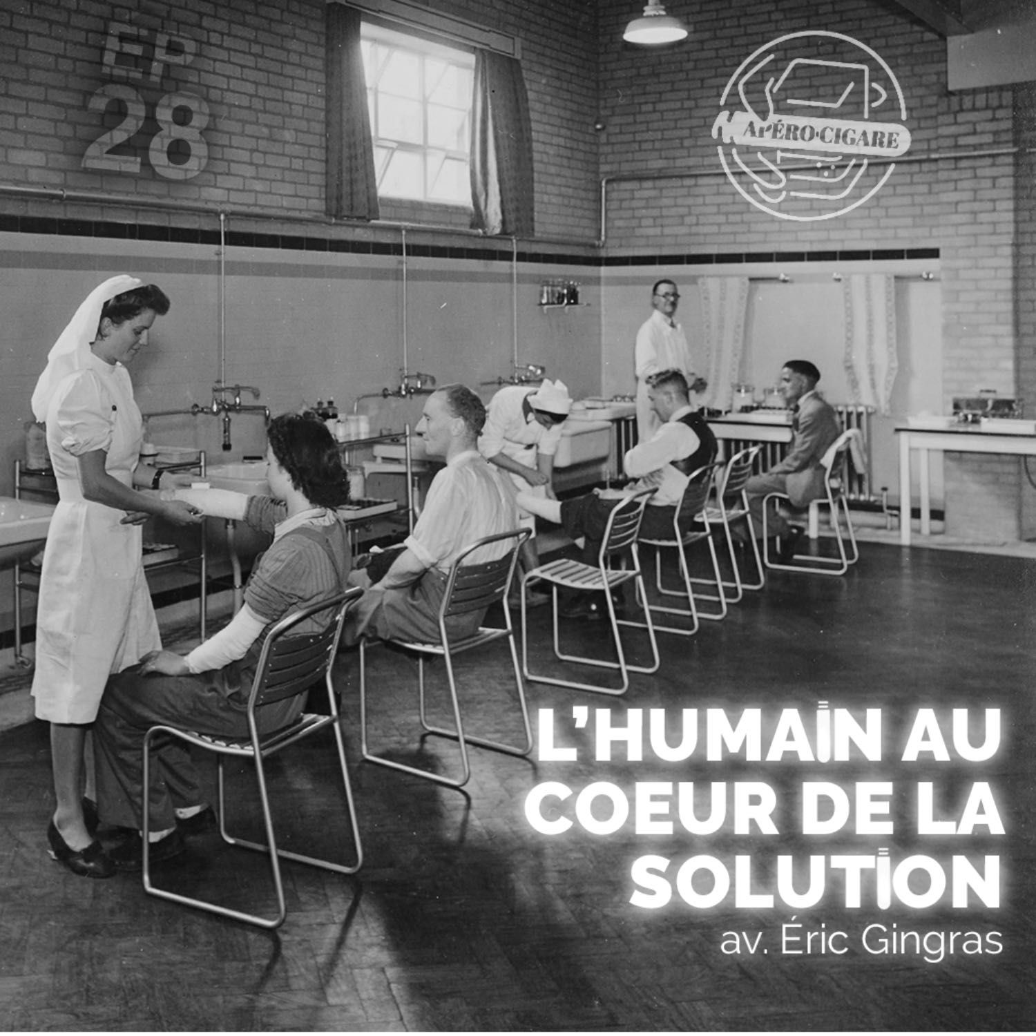 ⁣Apéro #28: L'humain au coeur de la solution av. Éric Gingras