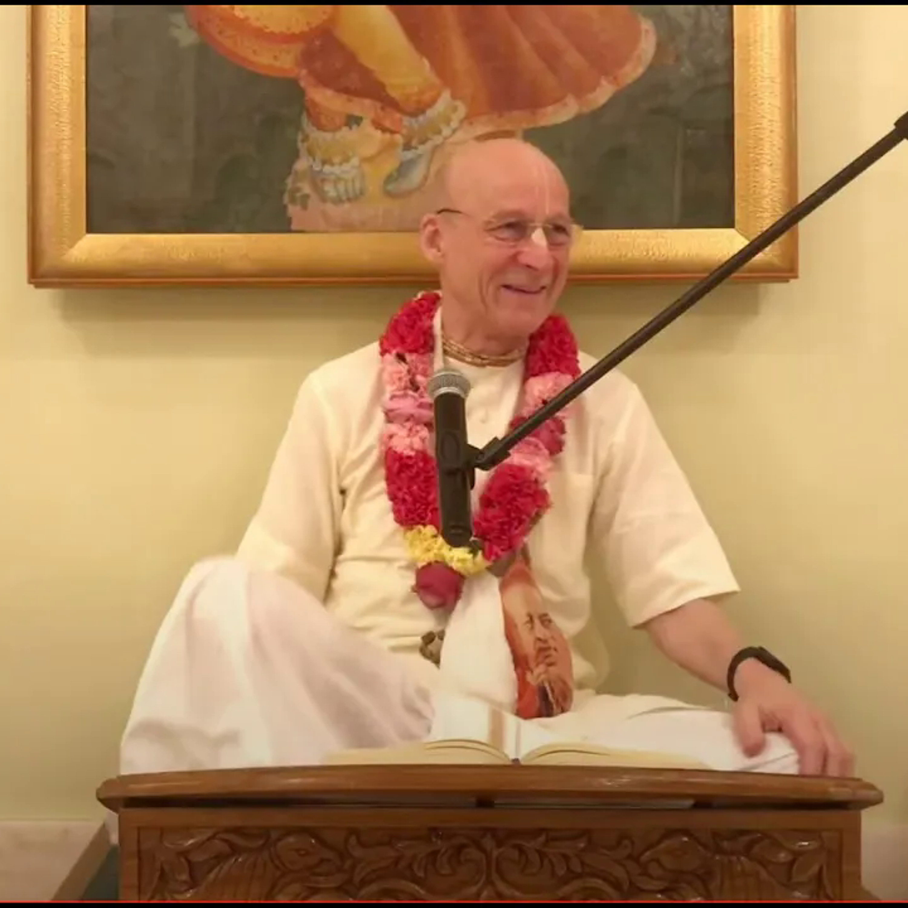 ⁣Hare Krishna Melbourne  SB 7.9.8 - HG Aniruddha Prabhu - 19 September 2023