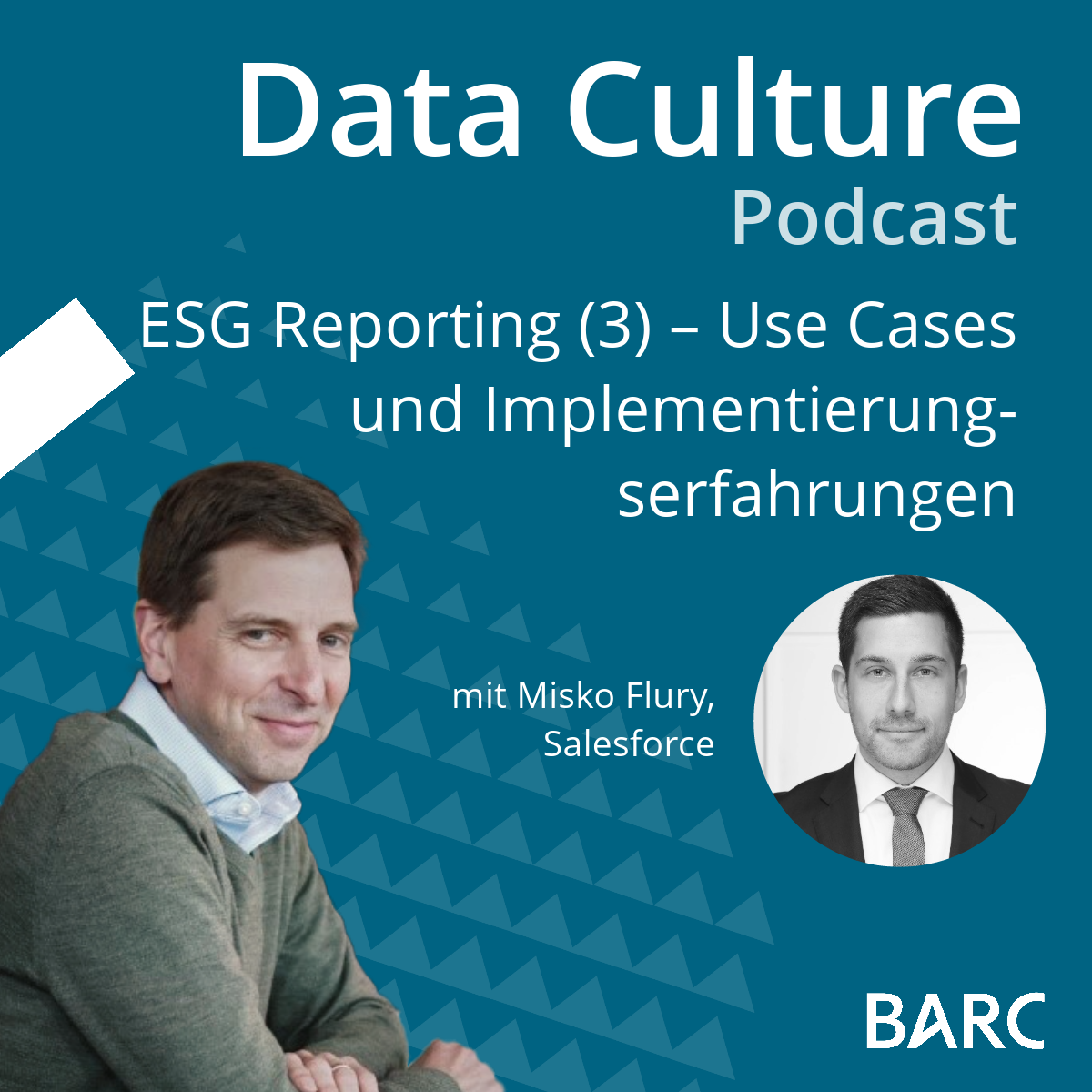 ESG Reporting (3) – Use Cases und Implementierungserfahrungen – mit Misko Flury, Salesforce