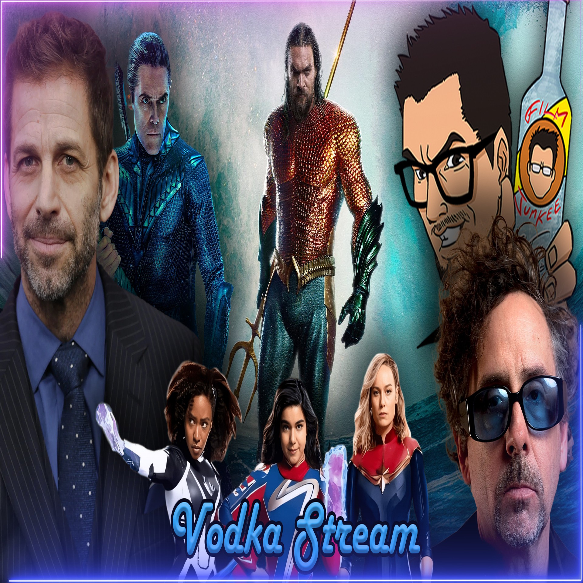 ⁣Zack Snyder's DCEU, Tim Burton Flash Revolt, and Willem Dafoe NO Aquaman - Vodka Stream