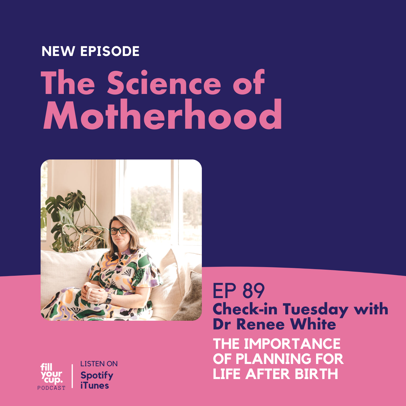 ⁣Ep 89. Check In Tuesday with Dr Renee White - How to Manage the Juggle of Returning to Work