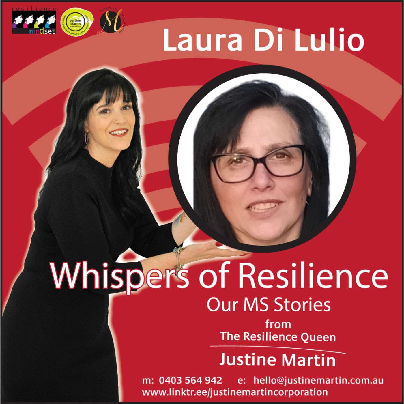 ⁣Whispers of Resilience Our MS Stories Podcast S3 EP11 - Laura Di Lulio