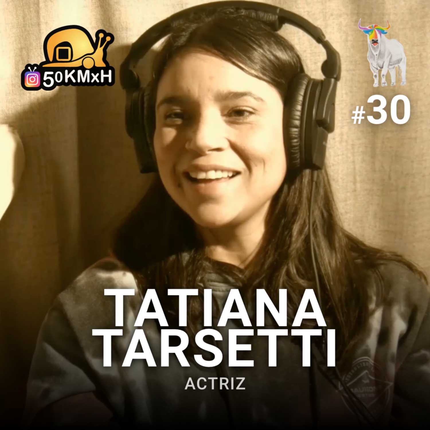 ⁣Toro Blanco #30 - Tatiana Tarsetti. Actriz.