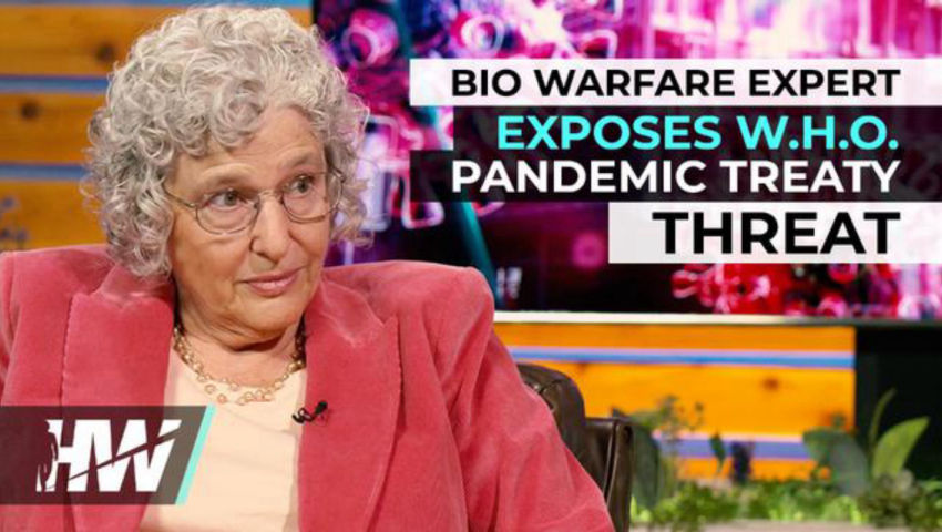 BIO WARFARE EXPERT EXPOSES W.H.O. PANDEMIC TREATY THREAT