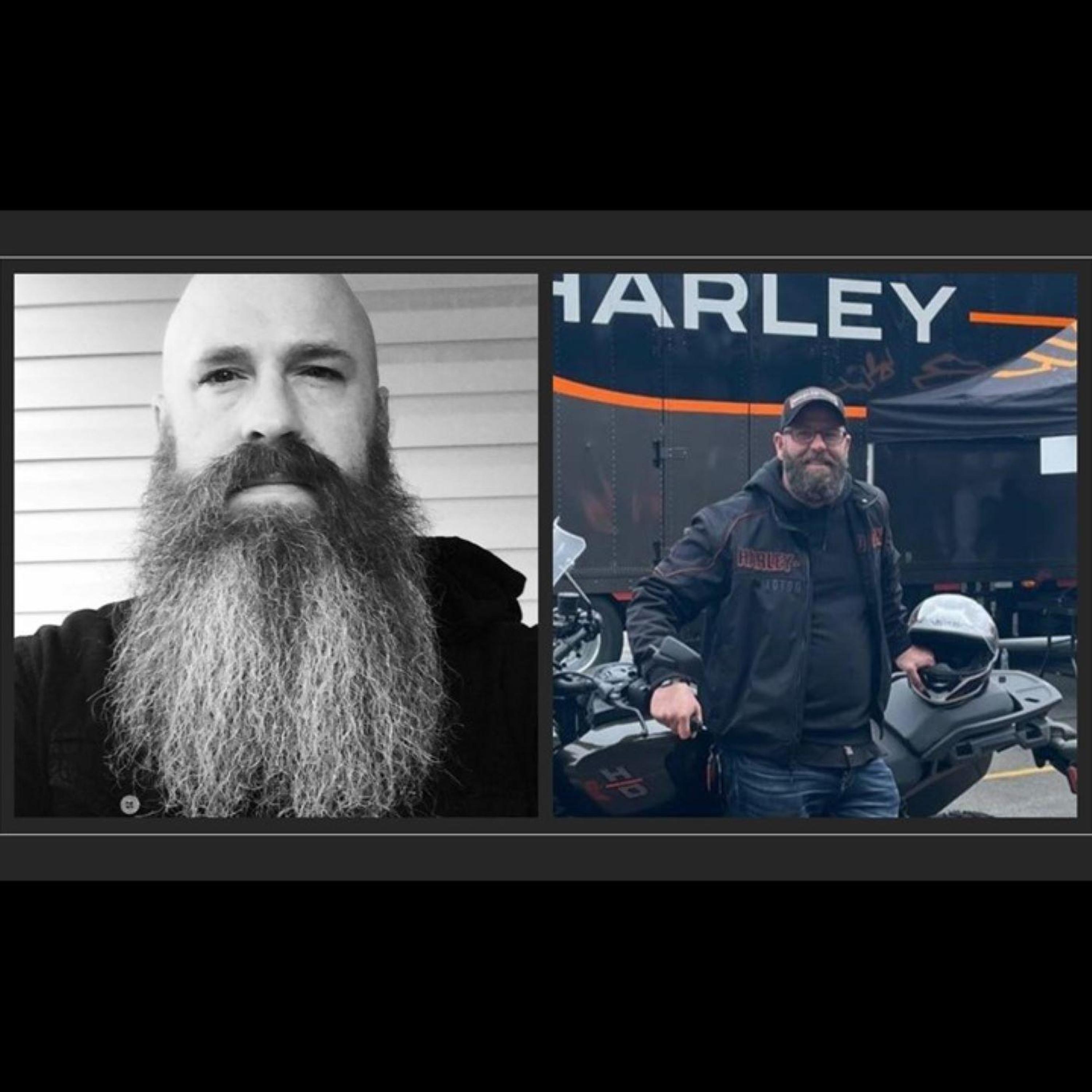 ⁣Matt Patty and Marcus Kilgore on DTB! Beards and Bikes!