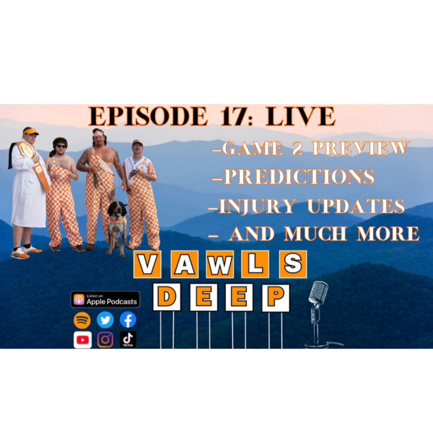 Episode 17: Vawls Deep LIVE!!!