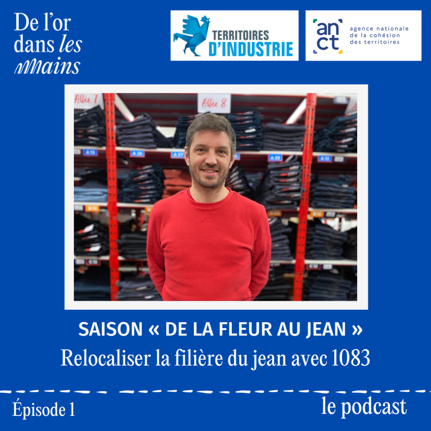 ⁣#1 - Relocaliser la filière du jean avec 1083 - « De le fleur au jean »