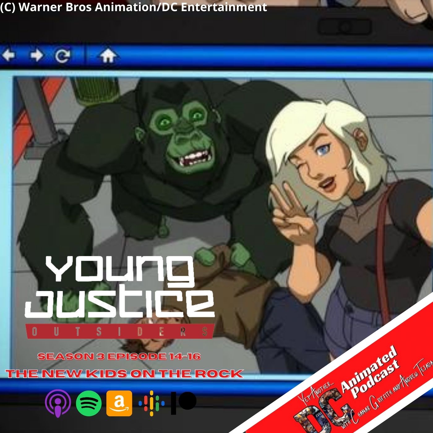 The New Kids on the Rock (Young Justice Outsiders Episode 14-16)