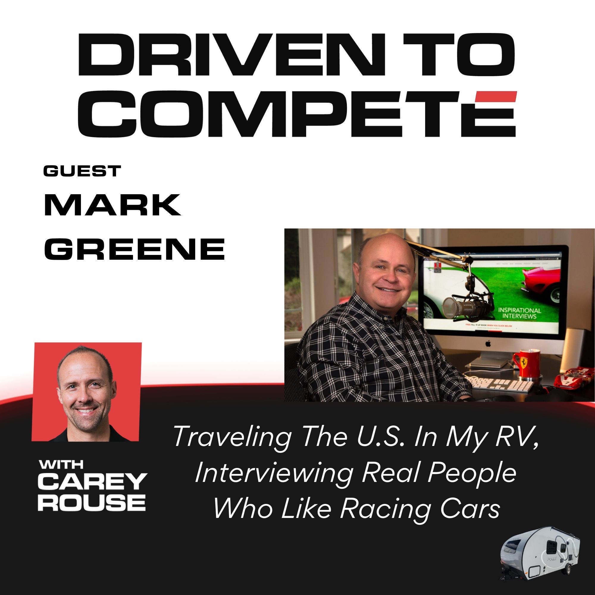 Meet Mark Greene - Mark is the Founder, Host, and Producer of Cars Yeah, a four-day-a-week podcast with over 2,300 interviews.