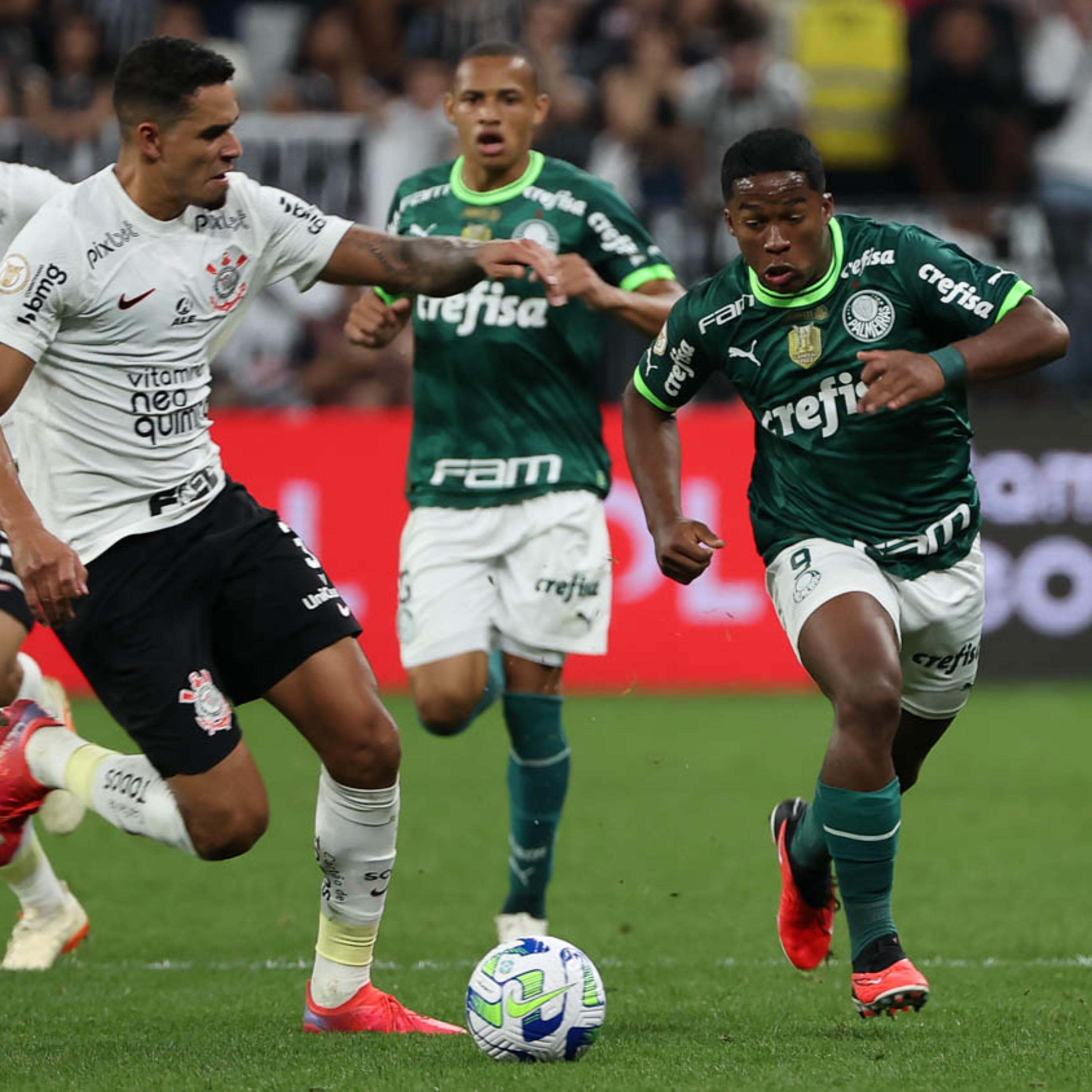 ⁣Corinthians 0x0 Palmeiras - Endrick é o substituto ideal para Dudu?