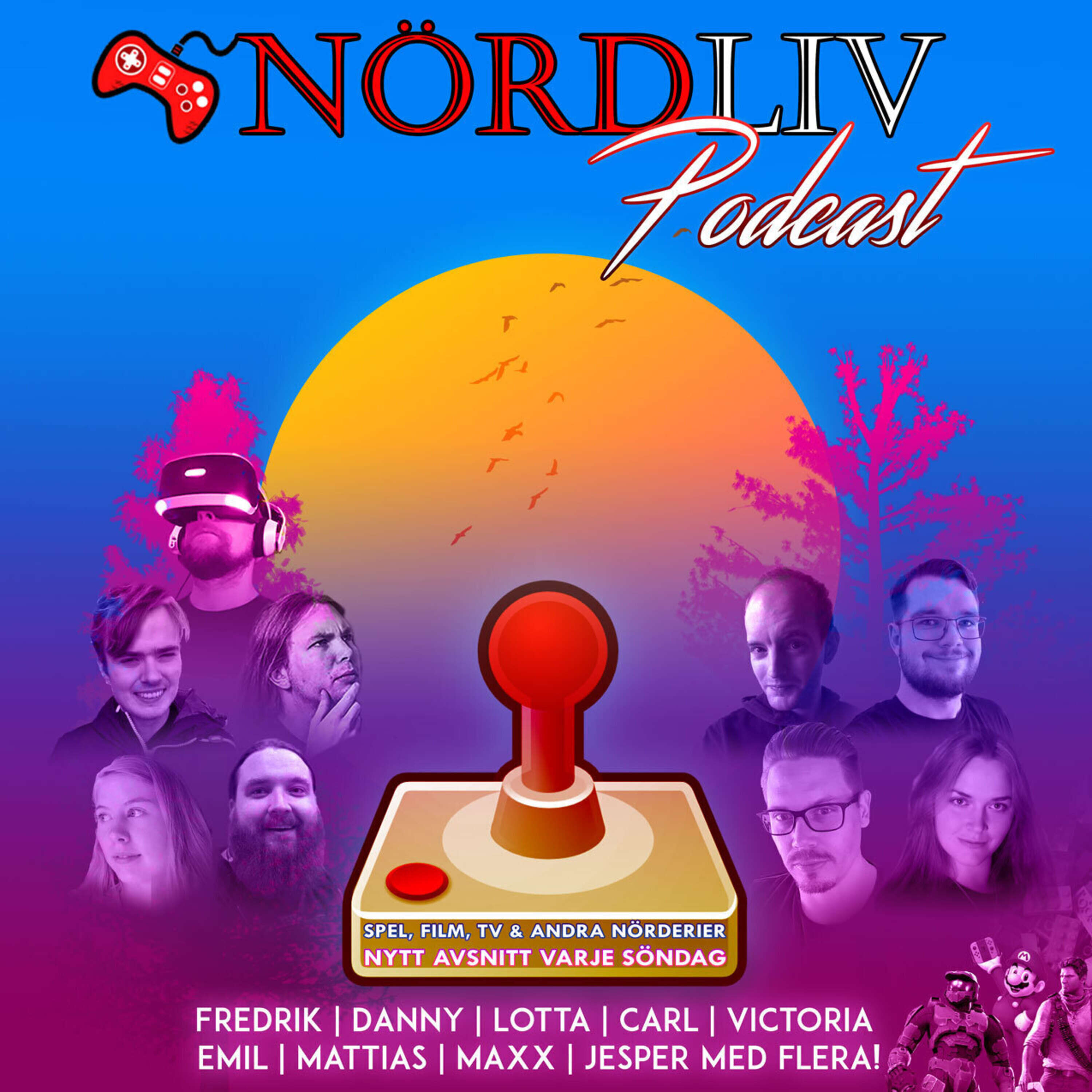 Nördliv - En podcast om spel och nörderi 