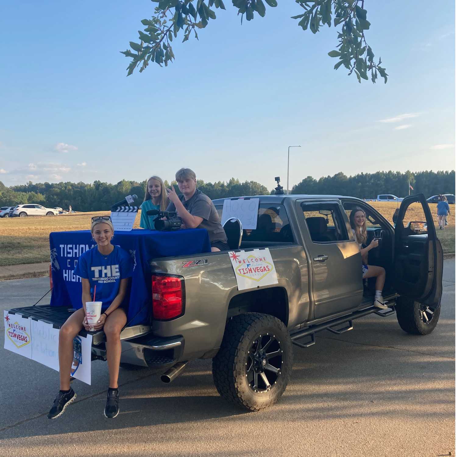 ⁣TC Braves Nation-Live from the homecoming parade!