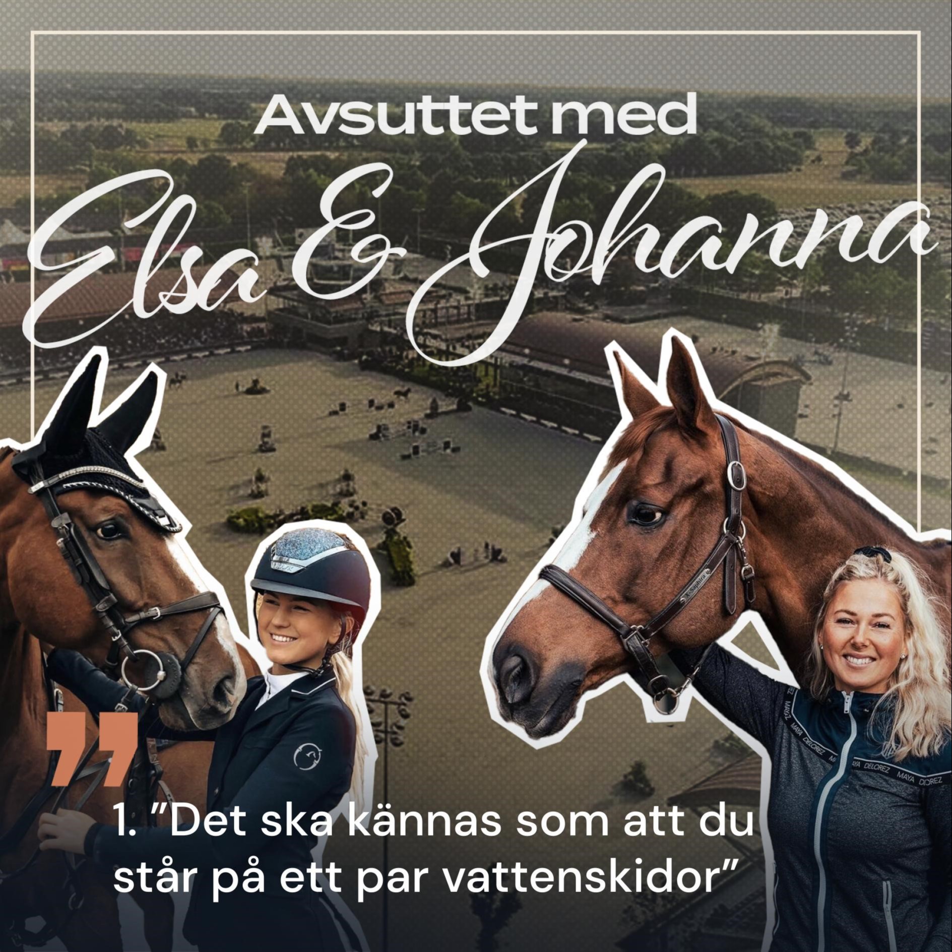 Avsuttet med Elsa & Johanna 