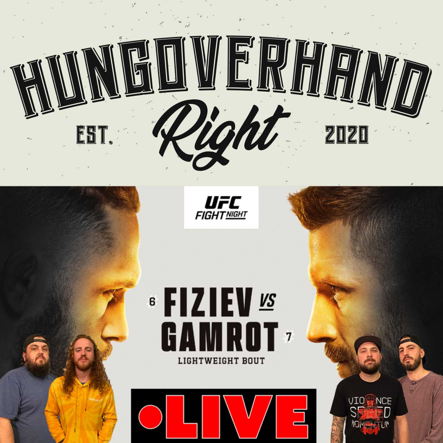 ⁣UFC Fight Night: Fiziev vs Gamrot Watch Party